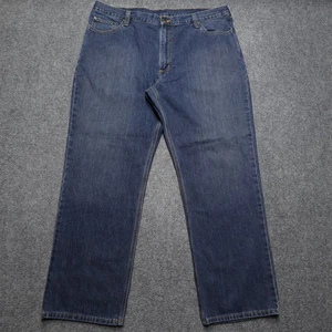 Carhartt Jeans Herren 42x32 Blau Denim Straight Leg Arbeitshose Robust 101483-968 - Bild 1 von 13