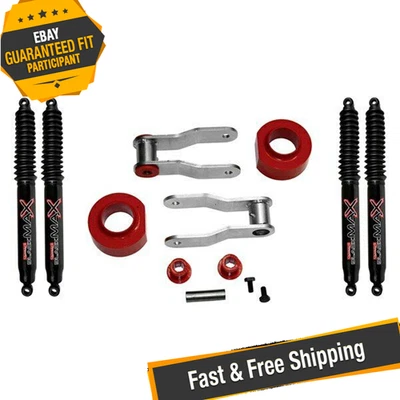 Skyjacker TJ20-B 2" Front & Rear Coil Spacer Lift Kit for 97-06 Jeep Wrangler - Imagem 1 de 4