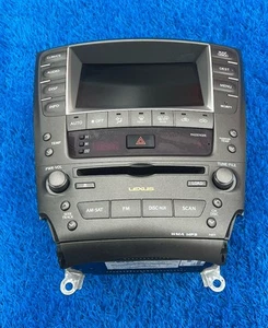 06-09 LEXUS IS350 IS250 CD PLAYER NAVIGATION RADIO GPS STEREO HEAD UNIT SCREEN - Picture 1 of 4