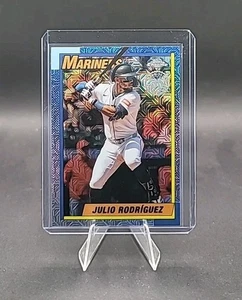 Serie Actualización Topps 2025 1990 Topps Cromo Plata Paquete Julio Rodríguez #T90C-56 - Imagen 1 de 2