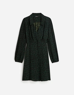 Vestido mini camisa manga larga MADEWELL J.Crew nuevo con etiquetas $138 en floral talla 8 Foto 1 de 4