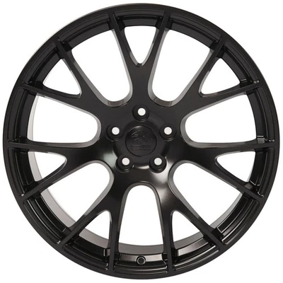 Black Wheel 22x10 Ram 1500 Style fits 2004-2009 Dodge Durango - Image 1 of 2