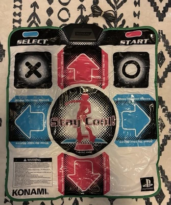 Konami Sony Playstation 2 Dance Dance Revolution Game Pad Dance Mat DDR RU041 - Image 1 of 4