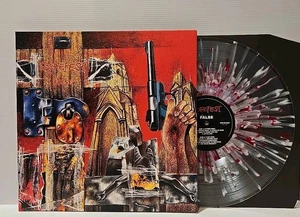 GOREFEST - FALSE - COLOR VINYL LP CLEAR WITH RED & WHITE SPLASH NM BRAZIL METAL - Picture 1 of 13