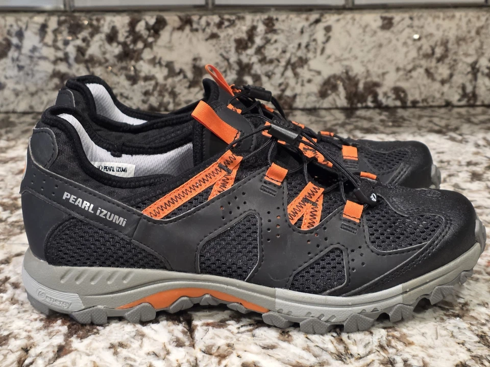 Pearl Izumi Hombres X-Alp Drift II Zapatos de Ciclismo Talla 49 Negro Naranja Bicicleta de Montaña Foto 1 de 4