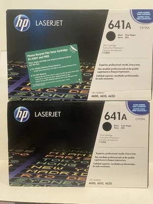 HP LaserJet 641A Black C9720A set of 2 - Image 1 of 3