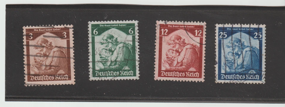 Germany Scott 448-451 used 1935 set CV $8.15 - Image 1 of 1