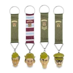Dad's Army 3D Keychain Lanyard (set of 4) - Picture 1 of 8