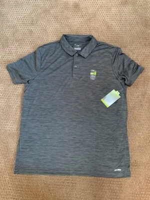 NWT Tek Gear DRY TEK Men's XL Grey Performance Polo Golf Shirt Short Sleeve - Image 1 of 4