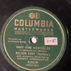 10 78 Rpm Nelson Eddy The First Nowell Good King Wenceslas Columbia 4296 M