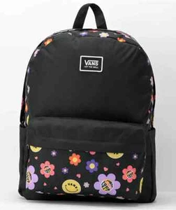 Vans Women's/Girl's Old Skool H2O Black & Dubarry Laptop Backpack (VN0A5I13BDB) - Picture 1 of 6