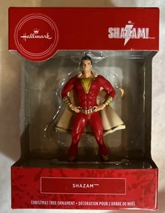 SHAZAM! Zachary Levi DC Universe Comics  Hallmark Christmas Tree Ornament New - Picture 1 of 2