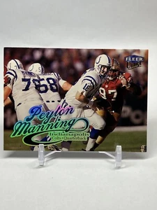 1999 FLEER ULTRA PEYTON MANNING QB COLTS COLLECTIBLE FOOTBALL CARD #15 BEAUTY!! - Bild 1 von 2