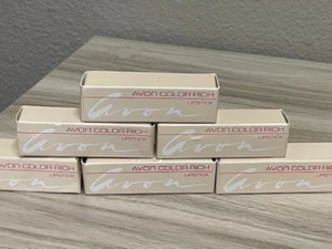 New in Box Vintage 1988 Avon Color Rich Lipstick .13 oz -You Choose Color - Picture 1 of 18
