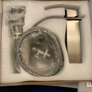 Grifo de baño VOTON cascada caño de una sola manija cromado 1527L-XS - Imagen 1 de 6