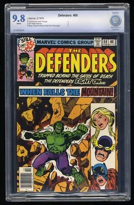 Defenders #68 CBCS NM/M 9.8 White Pages Marvel 1979 - Image 1 of 2