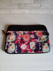 Tablet iPad Laptop 11"- 12" Device Floral Zippered Protection Sleeve by Typo - Picture 1 of 11