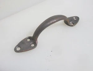 Vintage Iron Door Handles Drawer Pulls Old Cupboard Cabinet 6.5"L - £7 each - Picture 1 of 12