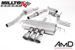 Milltek Honda Civic Type R FK8 Cat Back Exhaust Resonated EC Approved SSXHO242 - Picture 1 of 1