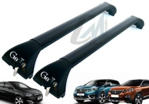 9200+9265 GEV GEO BARRE NERE PORTATUTTO PEUGEOT 308 SW 14... 3008 16.. 5008 17.. - Imagen 1 de 10