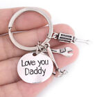Fashion Men's Hand Tools Keyring Love You Daddy Keychain Father's Day Giftdd.Zy