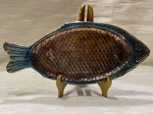 Vintage Reed & Barton Salmon Fish Platter 100 Silver Plated - Picture 1 of 4