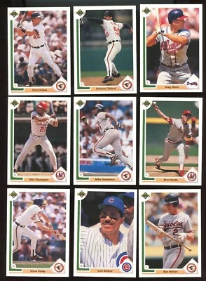 1991 Upper Deck Baseball, comic ball Hologram variant # 301 - # 400, U-PICK, RB1 - Image 1 of 2