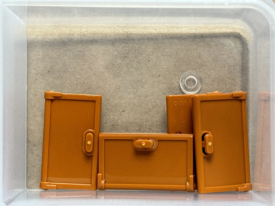 Piezas LEGO - Puerta Naranja Oscuro 1 x 2 x 3 - Nº 60614 - CANTIDAD 5 Foto 1 de 1