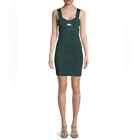 NEW Herve Leger green Strappy bodycon dress size large