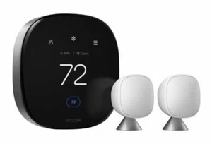 ecobee Smart Thermostat Premium Plus Pack (Includes 2x SmartSensor) - Picture 1 of 6