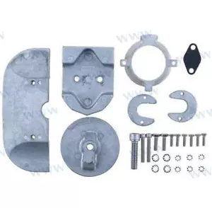 Kit D'Anode En Aluminium Pour MerCruiser Alpha One Gen 2 Sterndrives - Bild 1 von 2