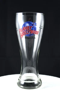 Bicchiere birra Pilsner Planet Hollywood Cascate del Niagara souvenir alto 8,5" - Foto 1 di 8