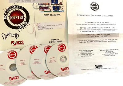 12/13/08 BOB KINGSLEY COUNTRY TOP 40, TAYLOR SWIFT 'FIFTEEN',  'WHITE HORSE' - Image 1 of 4