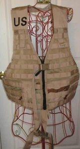 US Military Load Carrying MOLLE II System Vest ACU Desert Camo NEW - Picture 1 of 6