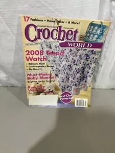 Crochet World February 2008 Magazine - Picture 1 of 2