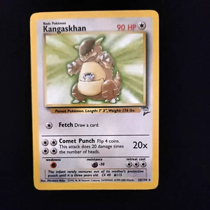 Pokémon TCG Kangaskhan Base Set 2 26/130 Regular Unlimited Rare - Picture 1 of 2