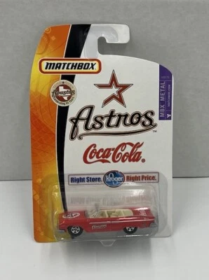 1:64 DODGE DART ASTROS COCA-COLA MATCHBOX 1962 *2006 HOUSTON - Image 1 of 4