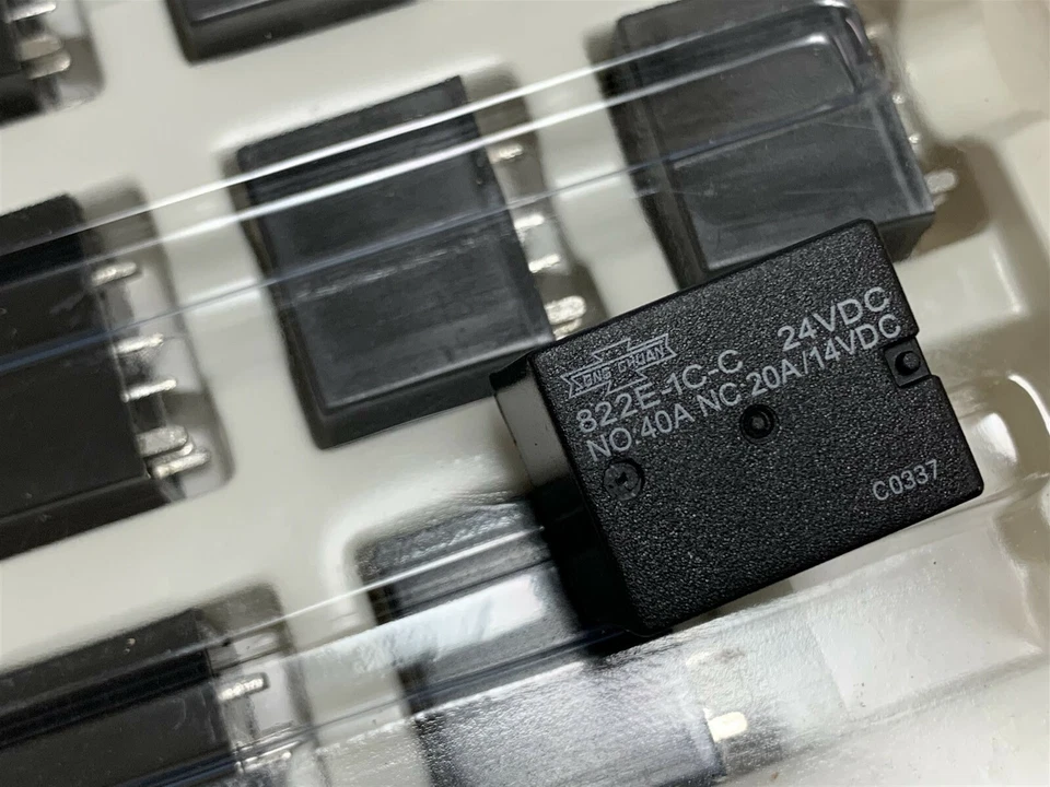 NOS 50PCS Song Chuan 822E-1C-C 24VDC 40A Automotive Relay 7 Pin R2-1 - Image 1 of 1