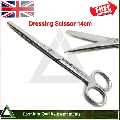 Dressing Nursing Surgical Scissors Medical Veterinary Dissecting Tissue Shears  - Image 1 of 3