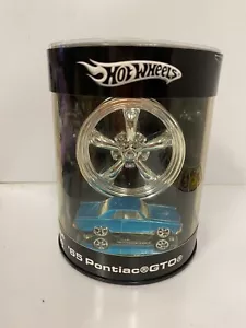 Hot Wheels Olio Latta American Racing Equipaggiata Torq-Thrust Blu '65 Pontiac GTO - Foto 1 di 11