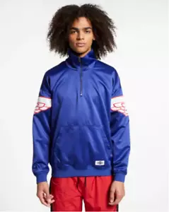 Chaqueta Jordan Para Hombre Talla Grande Alas Clásicas Azul Satinado AO0406 Muestra - Imagen 1 de 10