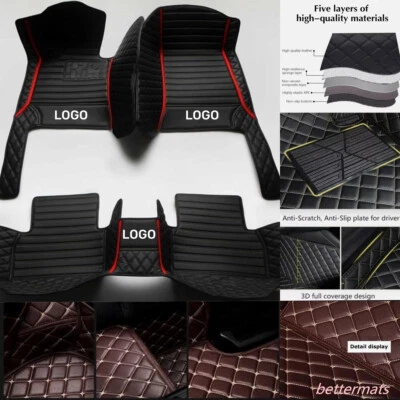 For Toyota Avalon 2011-2024 Car Floor Mats Carpets Pads Waterproof All Weather - Image 1 of 4