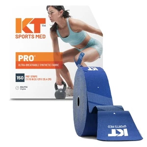 , PRO Synthetic Elastic Kinesiology Athletic Tape, 150 Count, 10” Precut Stri... - Picture 1 of 6