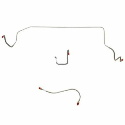 Front Brake Line Kit Fits Dodge Coronet 1966 w/ Standard Brakes-RKT6603SS - Image 1 of 2