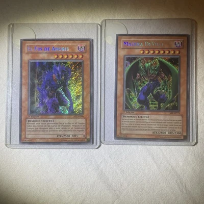 Yugioh 1st Edition Mazera DeVille & The End of Anubis Ultra Rare NM Spanish - Image 1 of 4