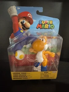 Jakks Pacific Nintendo Super Mario ORANGE YOSHI 2.5” Action Figure NIB - Picture 1 of 3