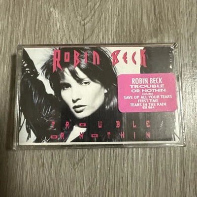 Vintage NEW 1989 Cassette Tape Robin Beck Trouble Or Nothin' PolyGram Records - Image 1 of 2