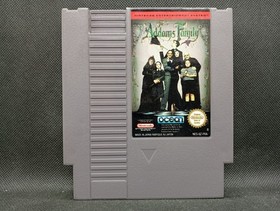 The Addams Family - Nintendo NES EU PAL - NES-6Z-FRA (PAL B)