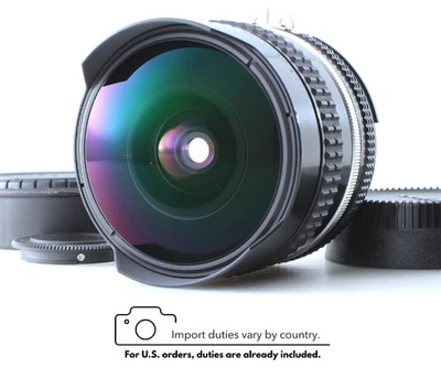 con filtro L1Bc [N COMO NUEVO+++] Nikon Ai-s ojo de pez Nikkor 16 mm f/2,8... - Imagen 1 de 4