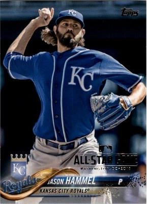 2018 Topps All Star Game Silver #385 Jason Hammel - BB - Image 1 of 2